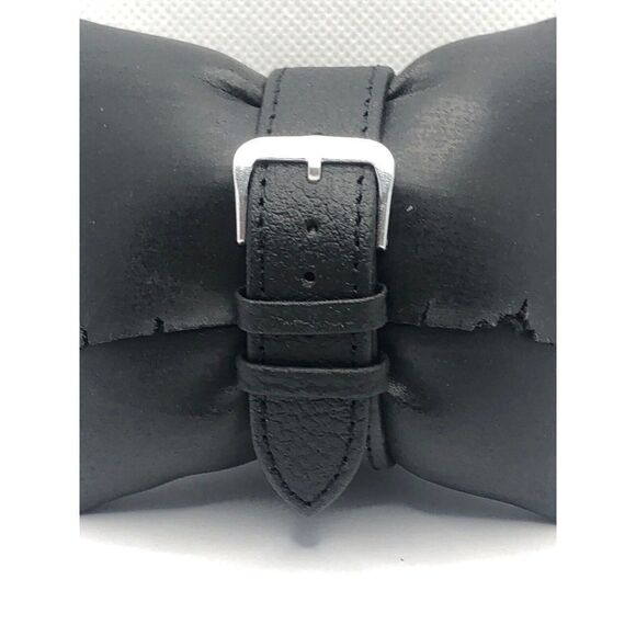 Vince Camuto Unisex Black Leather Digital Black Dial Quartz Genuine Watch OP199 - Picture 4 of 9